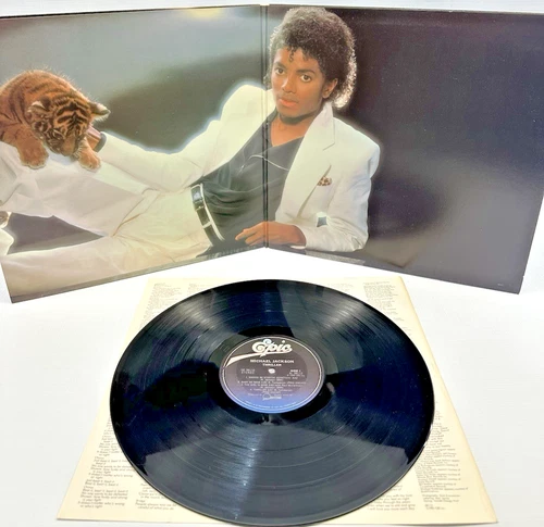 Thriller by Michael Jackson (Vinyl, 1982) Vintage LP QE 38112 TESTED Excellent!