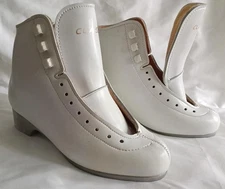 Belati Classic Roller or Ice White Figure Skating Boots size 38 EU