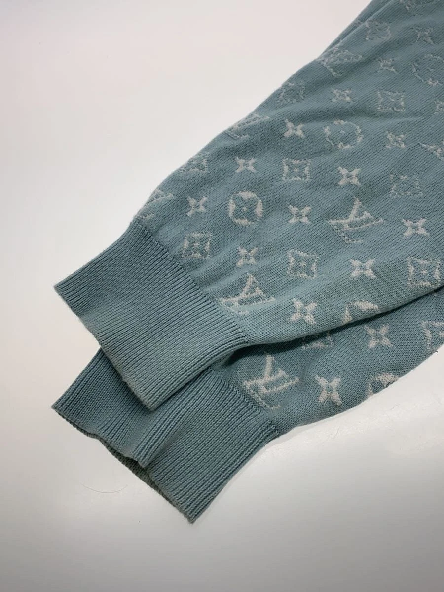 LOUIS VUITTON（LV） FELPA CON CAPPUCCIO LOUIS VUITTON L COTONE BLU RM231Q USO HNN45W usata