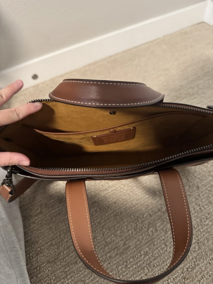 Coach Isaac Workbag - Maple ( Origin $395 ) - Image 4 of 4