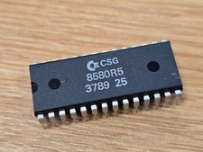 Commodore 64 Original  SID Chip - 8580 R5 ☆ TESTED AND WORKING - FAST DISPATCH ☆