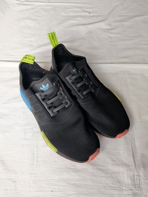 Adidas NMD_R1 Men's Fluorescent Bursts Sneakers  Size 11.