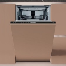 Hotpoint ActiveDry Integrated Slimline Dishwasher - Black control  HP4ID11CS80UK