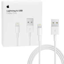 Apple Official USB to Lightning Charging Cable (1m/3ft)   MQUE2ZM/A - A1856