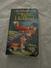 Walt Disney Classic The Fox and the Hound VHS Tape NTSC G 1981 English