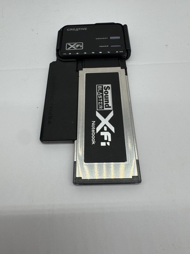 Creative Labs SB0950 ExpressCard Sound Blaster X-Fi Notebook Audio System &Case - Afbeelding 2 van 10