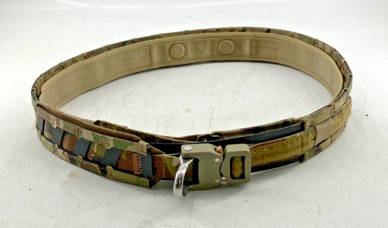 Agilite Tactical Belt W/ Cobra FX Buckle Multicam 48-Inch Waist Durable Nylon