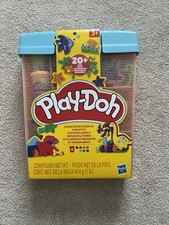 Play?Doh Imagine Animals Storage Set for Toddlers ? 8 Non?Toxic Modelling Cla...