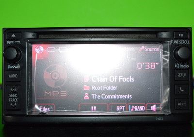 12 13 Toyota Corolla P10313 CD Player HD Radio Touchscreen