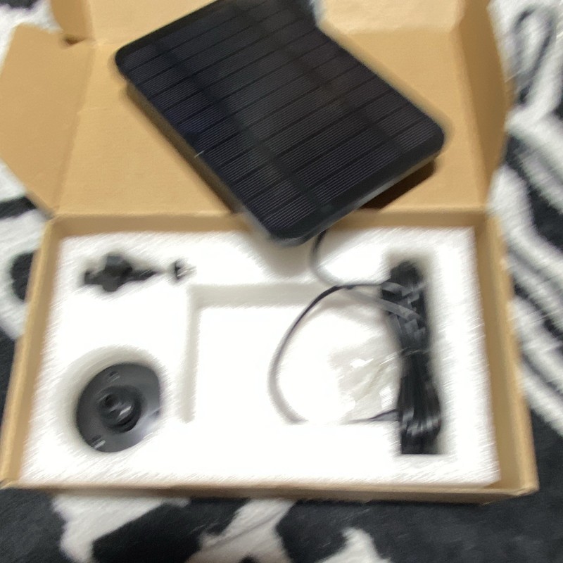 4W 5V Monocrystalline IP65 Water-Resistant Outdoor Solar Panel, Black