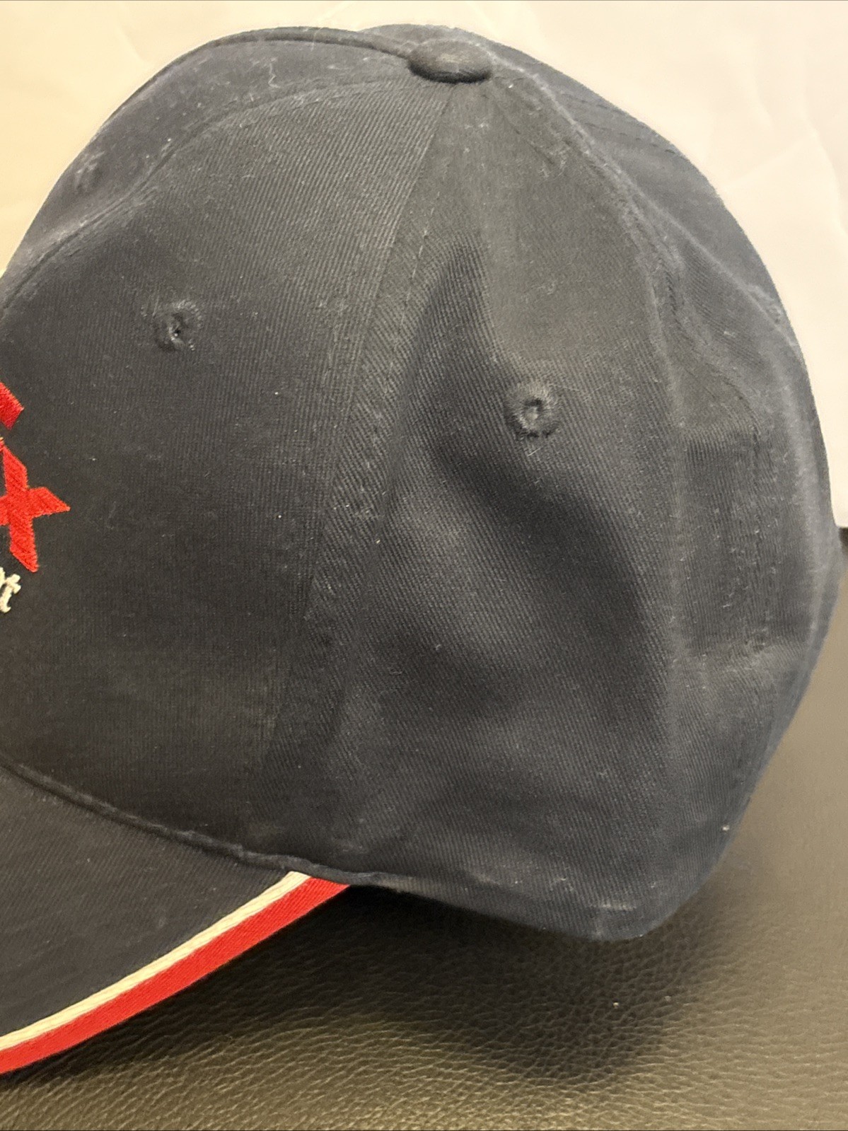 Fedex Freight Mesh Back Hat Snapback Trucker Navy… - image 2