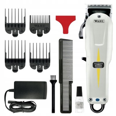 Super Taper Cordless Pro Professional Hair Clipper Cordless 90 Min Battery
