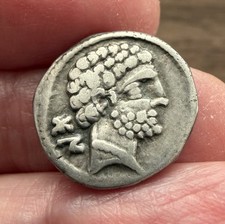 Celtic Spain. Bolskan Osca. Circa 180-20 B.c. Silver Drachm.