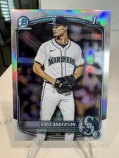 2025 Bowman Chrome - Kade Anderson 1st Bowman Refractor -Seattle Mariners #BDC-3