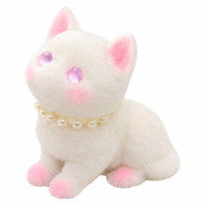 White An Pink Animal Cat Squishy (Gets Fluff On Your Hands)