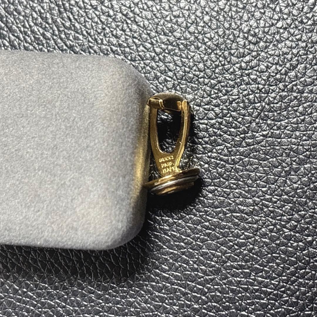 Gucci Cufflinks Interlocking Gg Logo Engraved Gold - image 5