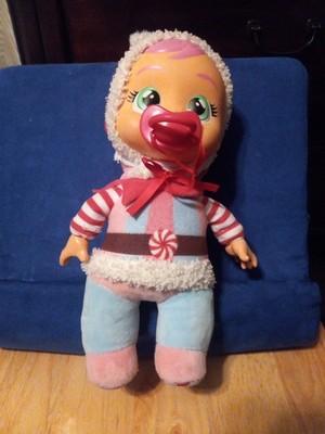 Cry Babies Tiny Cuddles Christmas *PIXY* With Peppermint Themed PJ s