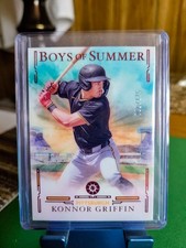 2025 Panini Boys of Summer - Konnor Griffin #42 Red /175 (RC) Pittsburg Pirates