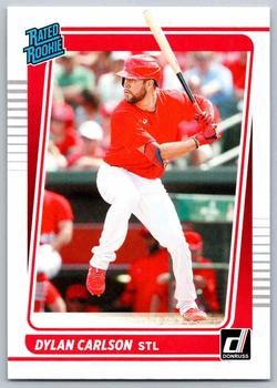 2021 Donruss #37 Dylan Carlson RR RC Rookie Card