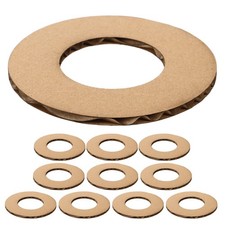 11 Pcs Paper Round Wreath Cardboard Rings for Crafts Circular Mini