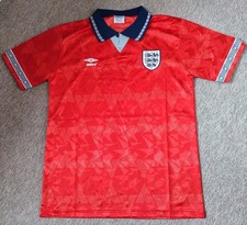 1990 England Retro Football Shirt Size Smal Men's.