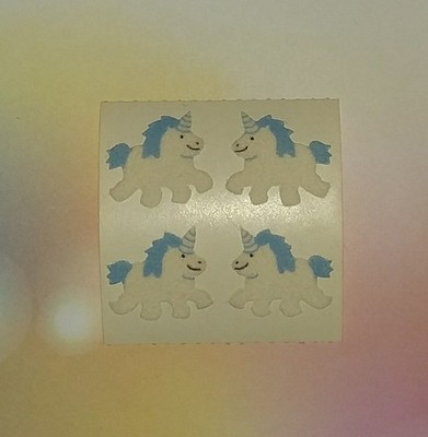  Sandylion Abriss Giraffen Fuzzy Stoff Scrapbooking Sticker 80er 90er 