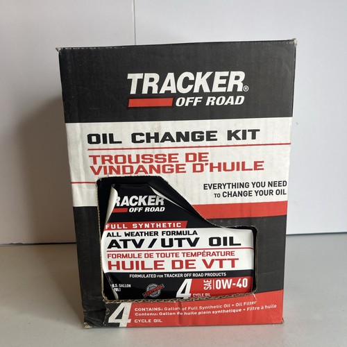 TRACKER Oil Change Kit 0W-40 Synthetic 800SX & 800SX Crew UTV ATV P/N ...