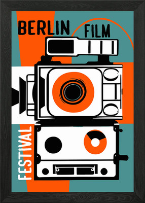 Berlin Film Festival Framed Wall Art Poster Canvas Print Picture