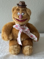 Vintage 1980s FOZZIE BEAR The Muppets 12" Plush Toy Doll - Direct Connect