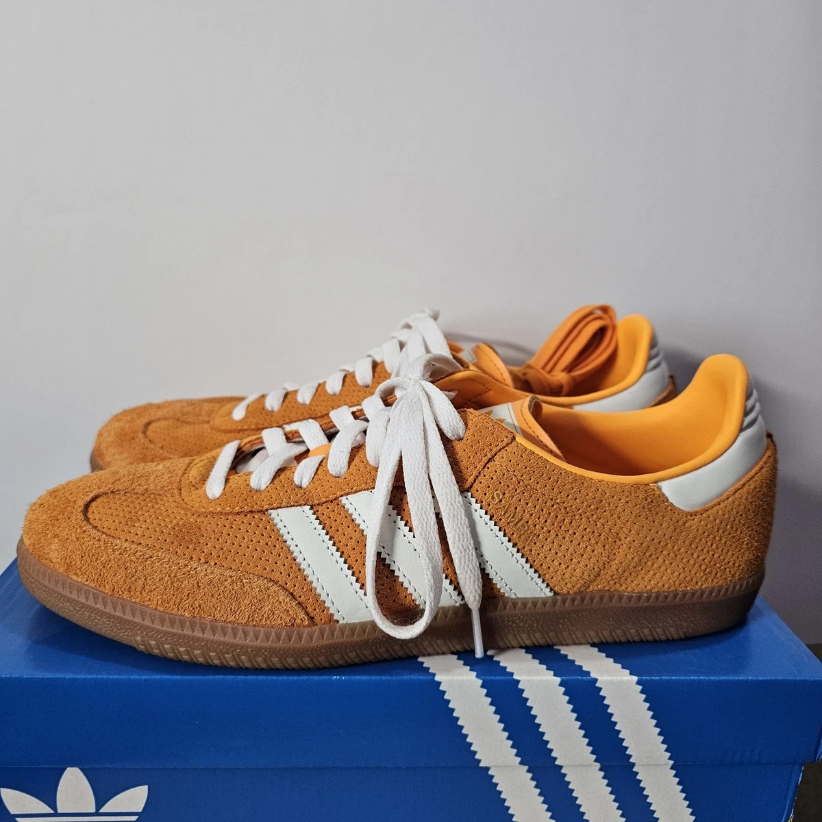 adidas Samba OG Orange Rush Gum | eBay