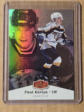 2006-07 Flair Showcase - Upper Level Paul Kariya #57 Nashville Predators