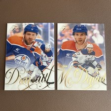 2025-26 Fleer Flair McDavid Draisaitl Edmonton Oilers Lot (2)