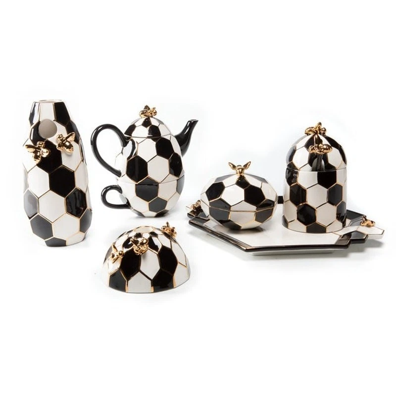 Nuevo té de abeja reina Mackenzie-Childs para uno Foto 4 de 4