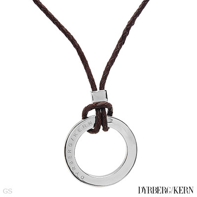 DYRBERG/KERN Arnaud Collection Silver Finished Necklace