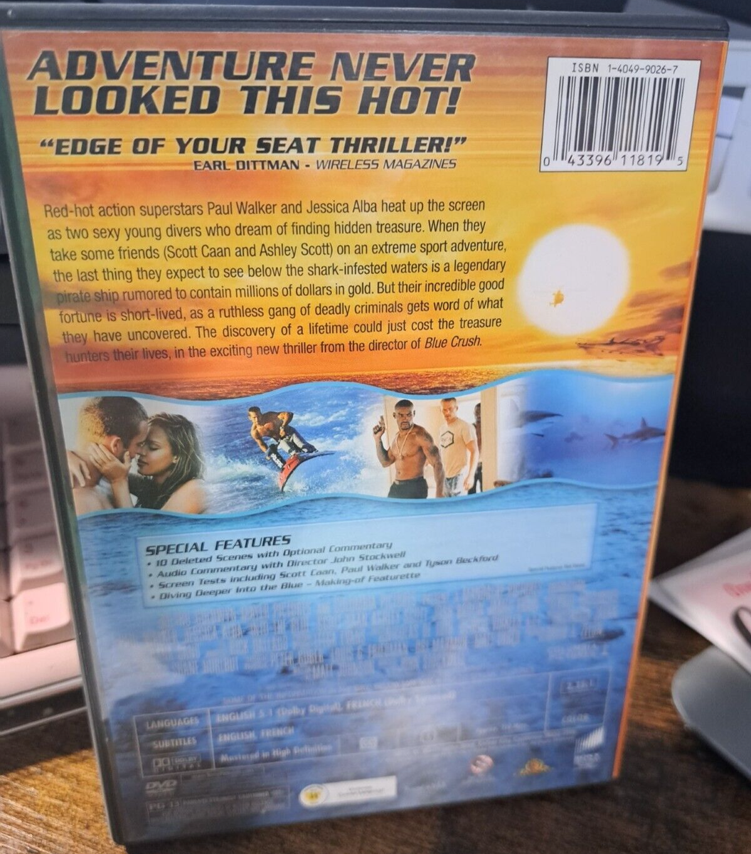 Into the Blue - DVD PAUL WALKER/ JESSICA ALBA 43396118195| eBay