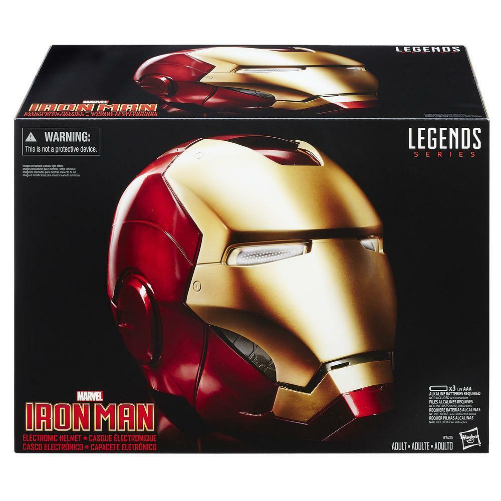マーベル・レジェンド　アイアンマン　エレクトロニック・ヘルメット NEW Hasbro Marvel Legends Avengers Iron Man Electronic Helmet Prop