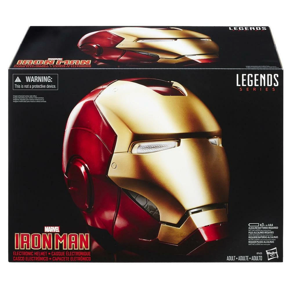 NEW Hasbro Marvel Legends Avengers Iron Man Electronic Helmet Prop Replica Gear