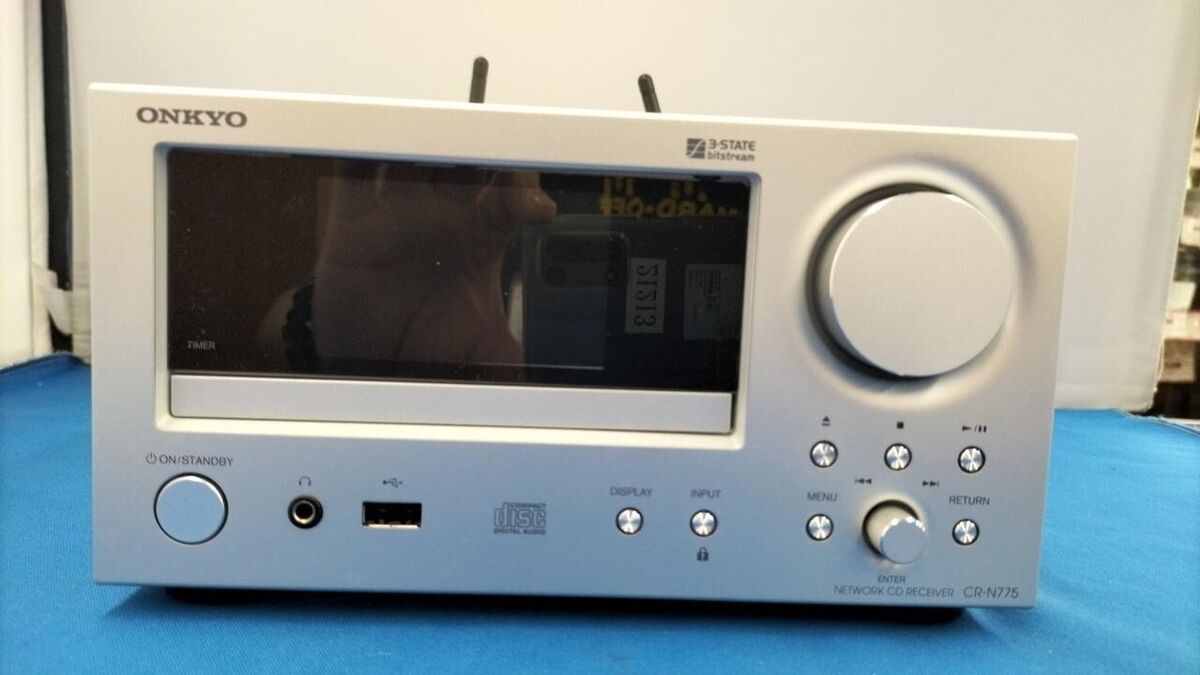 ONKYO CR-N775 (Silver) Hi-Res Audio Network CD Receiver | eBay ONKYO CR-N775 (Silver) Hi-Res Audio Network CD Receiver | eBay