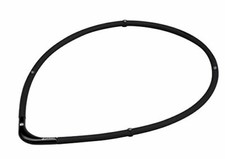 Phiten necklace RAKUWA magnetic titanium S-II S-2 Black 0215TG677054 55cm