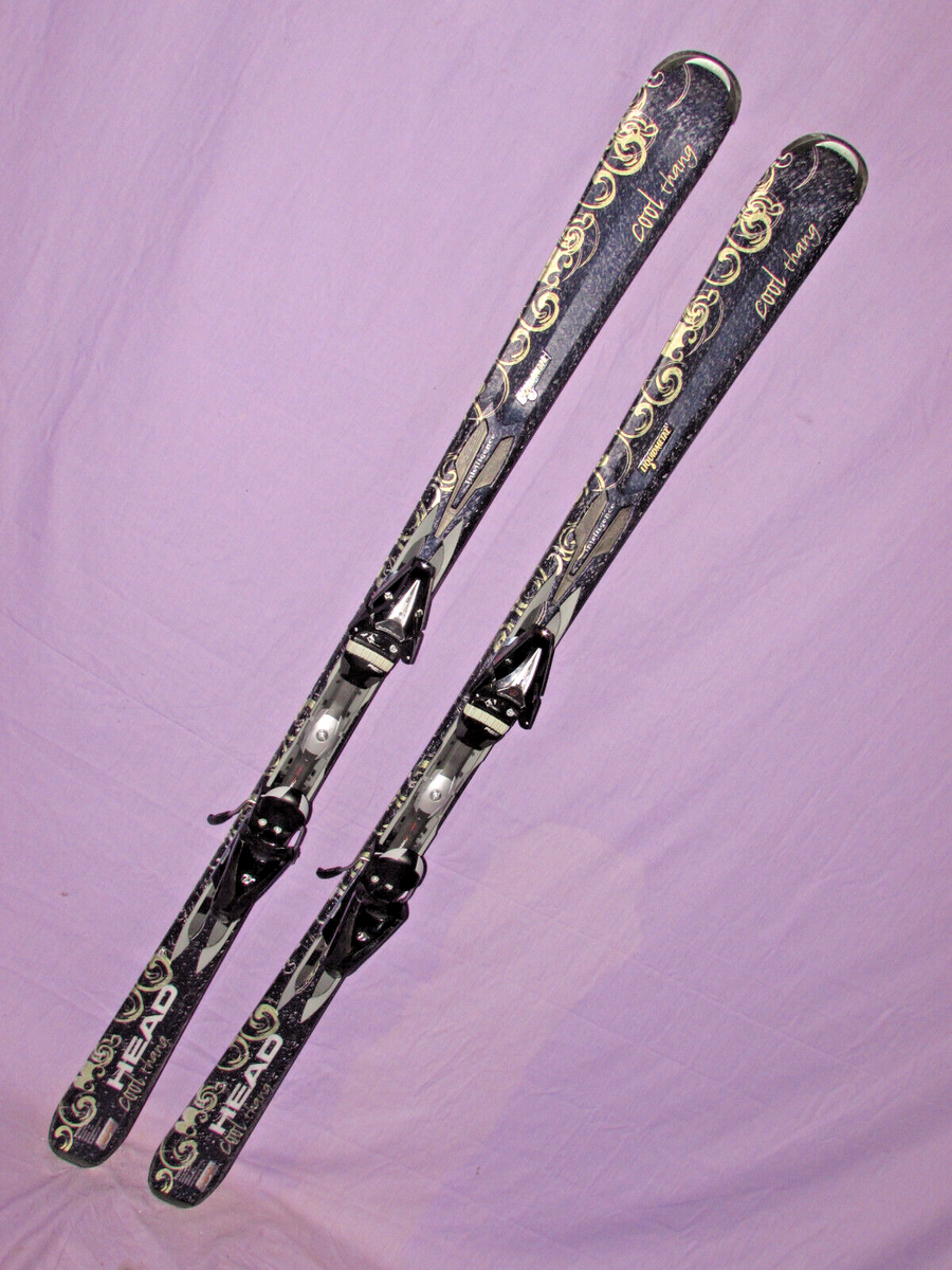 HEAD Cool Thang women's all mtn skis 156cm w/ Tyrolia SL10 HEAD Cool Thang women's all mtn skis 156cm w/ Tyrolia SL10