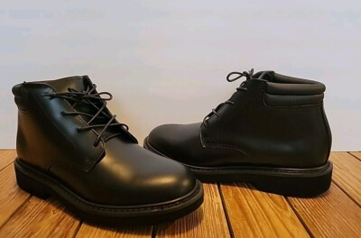 Rocky Men's Chukka Boots Black Leather New 501-8  Size 9.5W