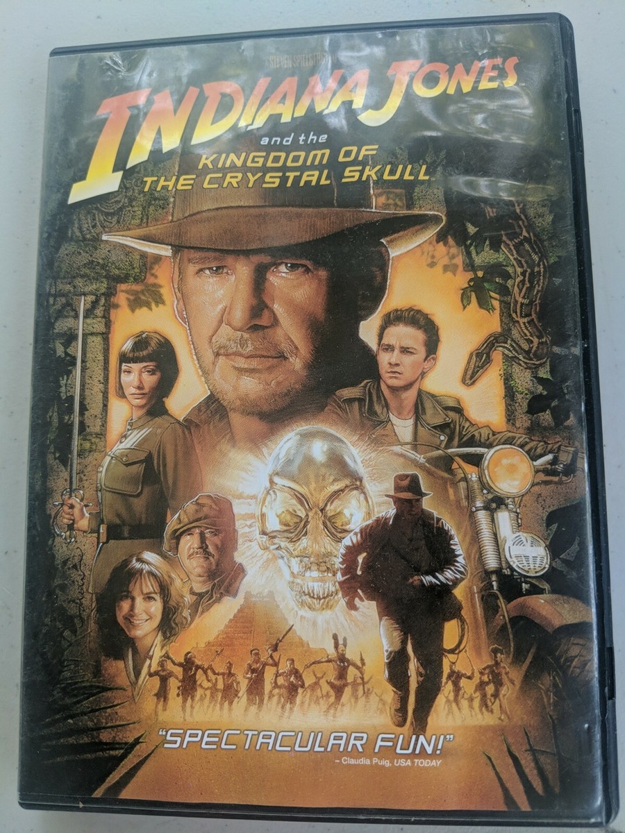 Indiana Jones and the Kingdom of the Crystal Skull DVD Steven Indiana Jones and the Kingdom of the Crystal Skull DVD Steven
