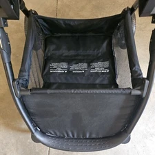 Britax Brook Single Stroller Bottom Fabric Mesh Basket w/ Screws Part Only Black