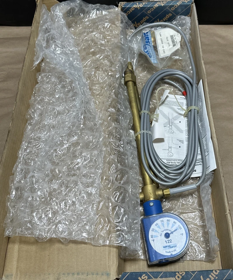 NUEVO- Controlador de Temperatura Autoactivo Spirax Sarco 66824 Tipo SA122 4M Tapa. Foto 3 de 4