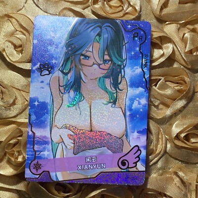 Xiayun Genshin Impact Maiden Party PR Goddess ACG Waifu Girl Holo Card