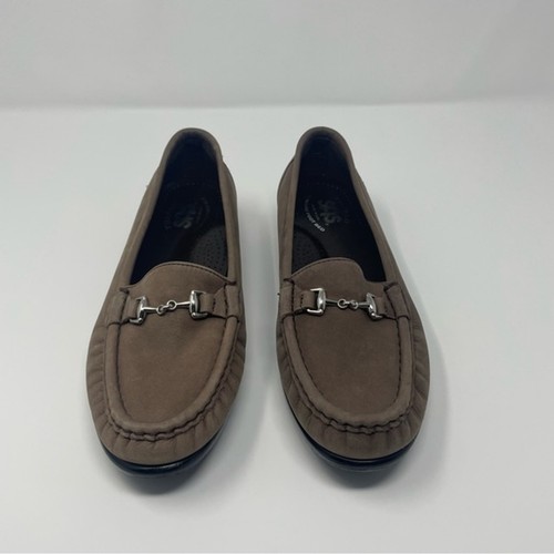 Mocasines para mujer SAS Taupe Metro gamuza sin mordida de talla 6,5 | eBay