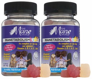 The Mane Choice Kids Healthy Hair Growth Vitamins Pack Of 2