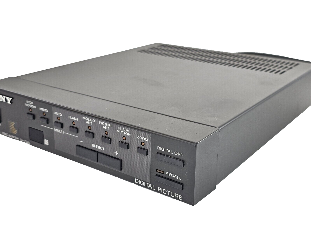 RARE Sony XV-D300 Digital Video Adaptor - TESTED & CLEAN EUC! | eBay