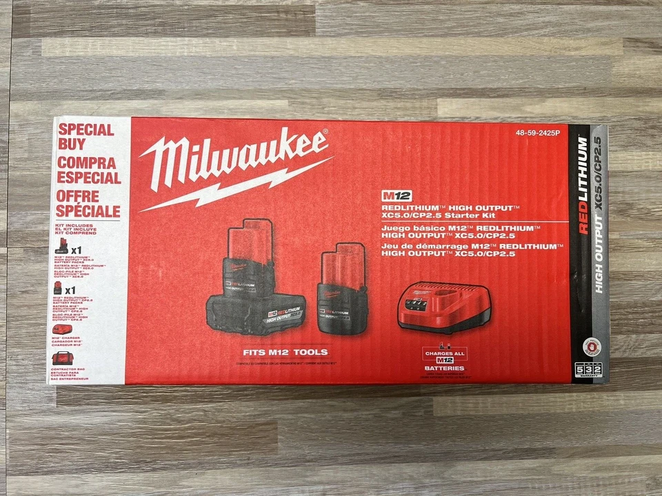 Milwaukee 2522-20 M12 Fuel 3" Compact Cut Off Tool & 48-59-2425P M12 H.O Battery - Image 2 of 4