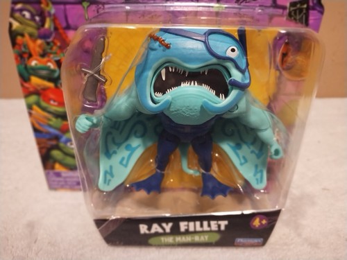 2024 Teenage Mutant Ninja Turtles Mutant Mayhem Ray Fillet The Man Ray ~NEW - Picture 2 of 12